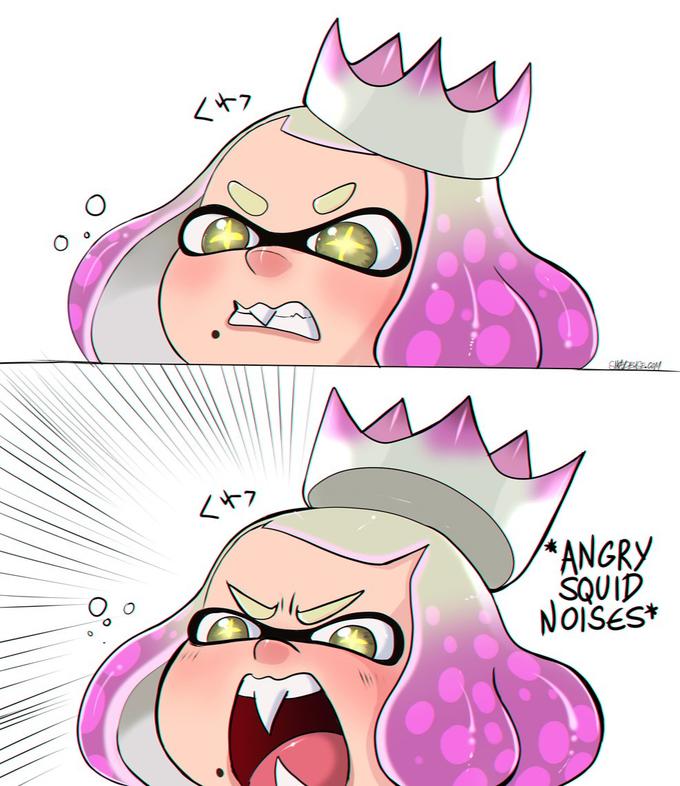 *angry squid noises* Blank Meme Template