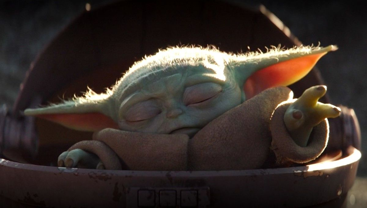 High Quality Baby Yoda Force Blank Meme Template