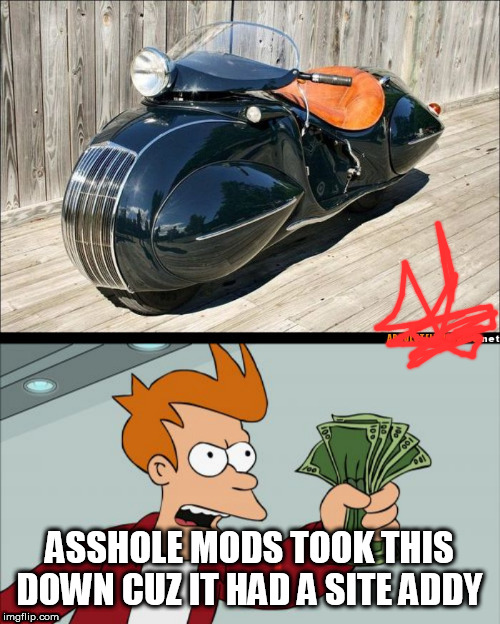 asshole mods | ASSHOLE MODS TOOK THIS DOWN CUZ IT HAD A SITE ADDY | image tagged in asshole mods | made w/ Imgflip meme maker