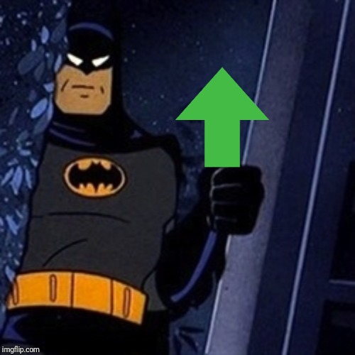 Batman thumb animated | image tagged in batman thumb animated | made w/ Imgflip meme maker