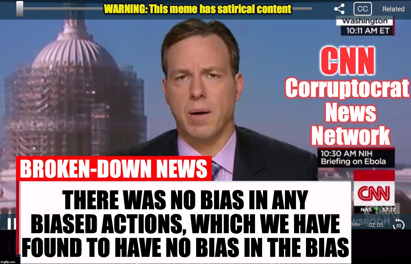 CNN Corruptocrat News Network - Imgflip