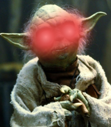 High Quality Yoda meme Blank Meme Template