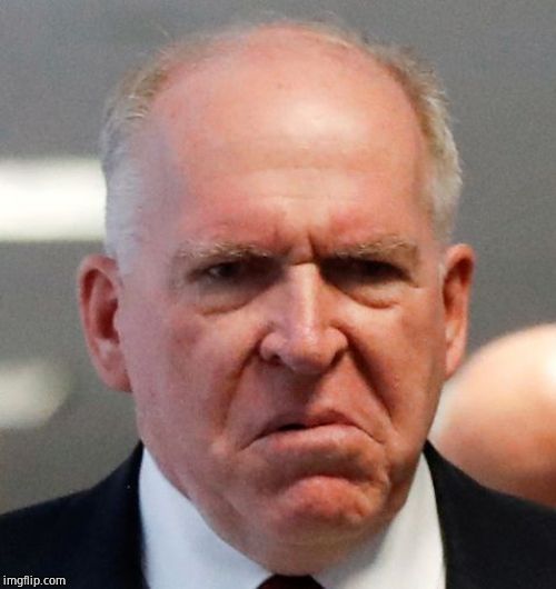 Grumpy John Brennan | image tagged in grumpy john brennan | made w/ Imgflip meme maker