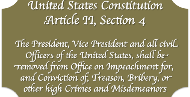 Impeachment in the U.S. Constitution Blank Meme Template