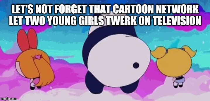 Idk 3 | LET'S NOT FORGET THAT CARTOON NETWORK LET TWO YOUNG GIRLS TWERK ON TELEVISION | image tagged in powerpuff girls | made w/ Imgflip meme maker