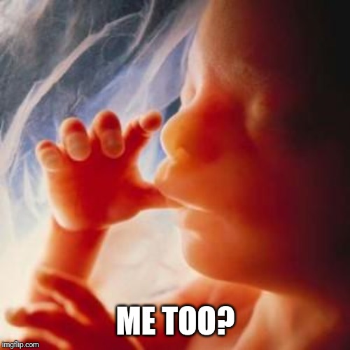 Fetus | ME TOO? | image tagged in fetus | made w/ Imgflip meme maker