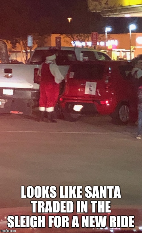 Santa's New Ride - Imgflip