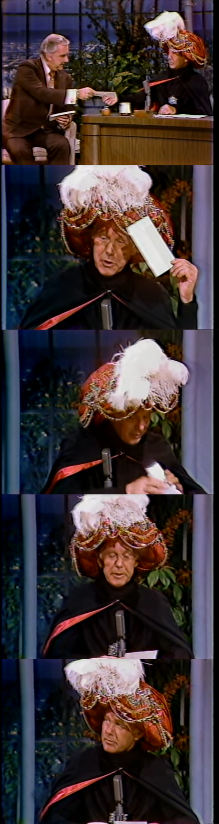 High Quality Carnac the Magnificent Blank Meme Template