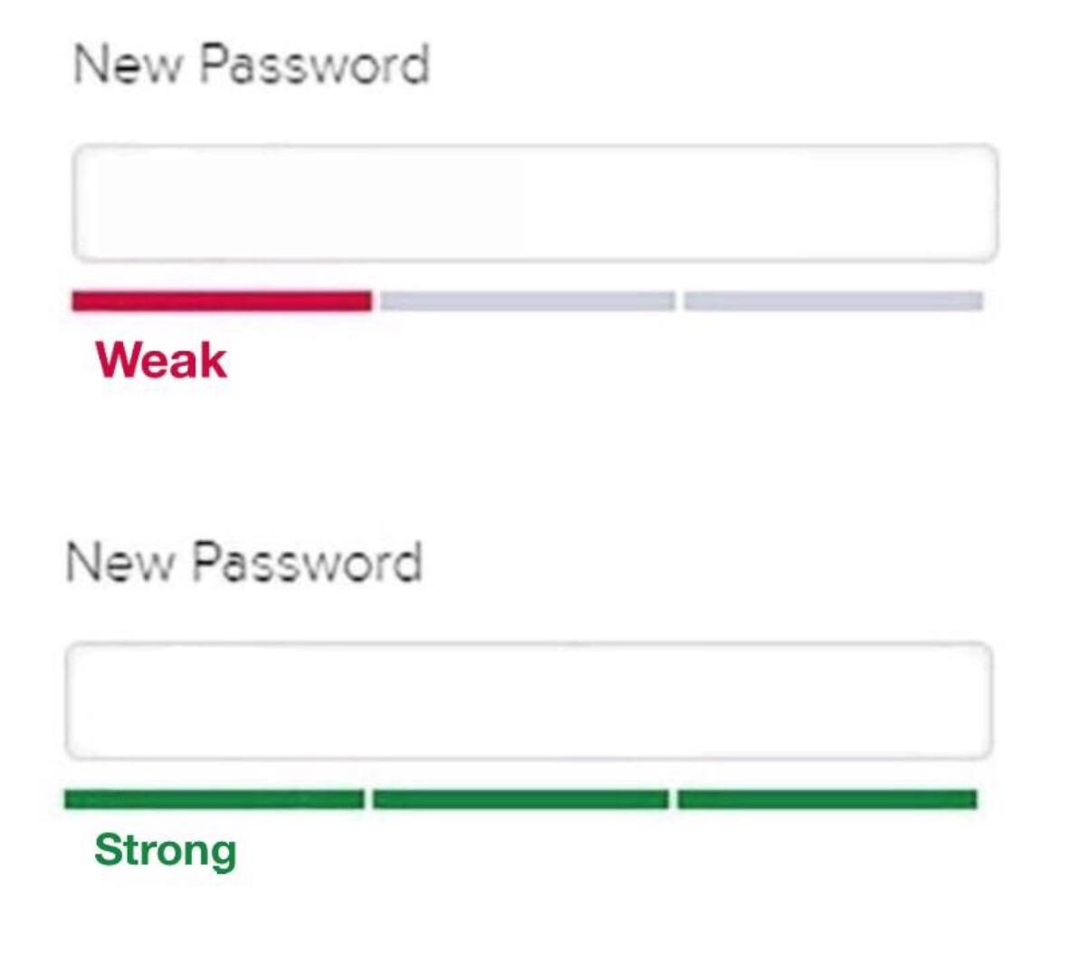 new password Blank Meme Template