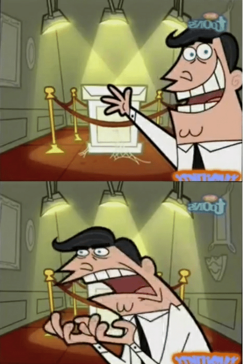 High Quality Fairy godparents trophy Blank Meme Template