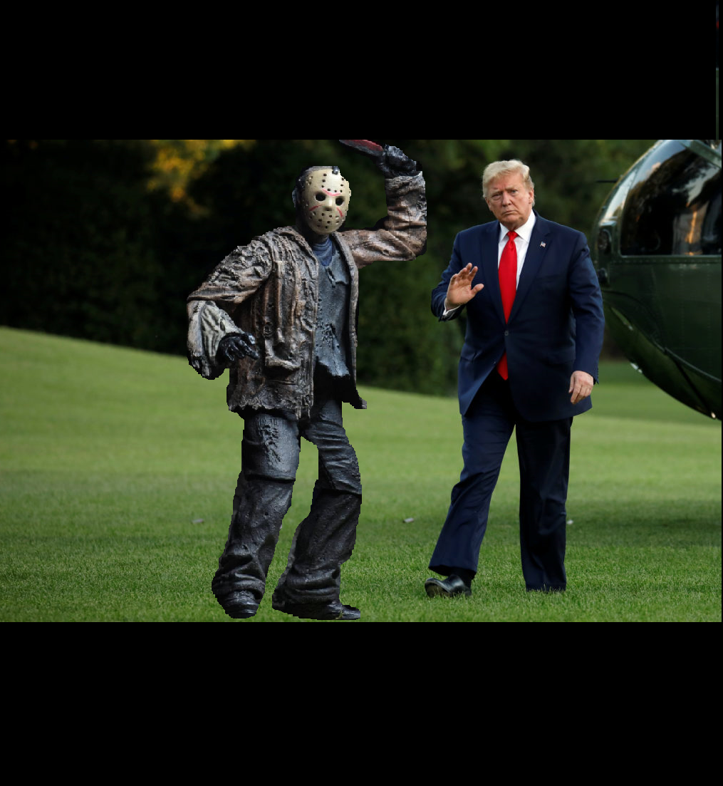 High Quality Friday the 13th Trump Blank Meme Template