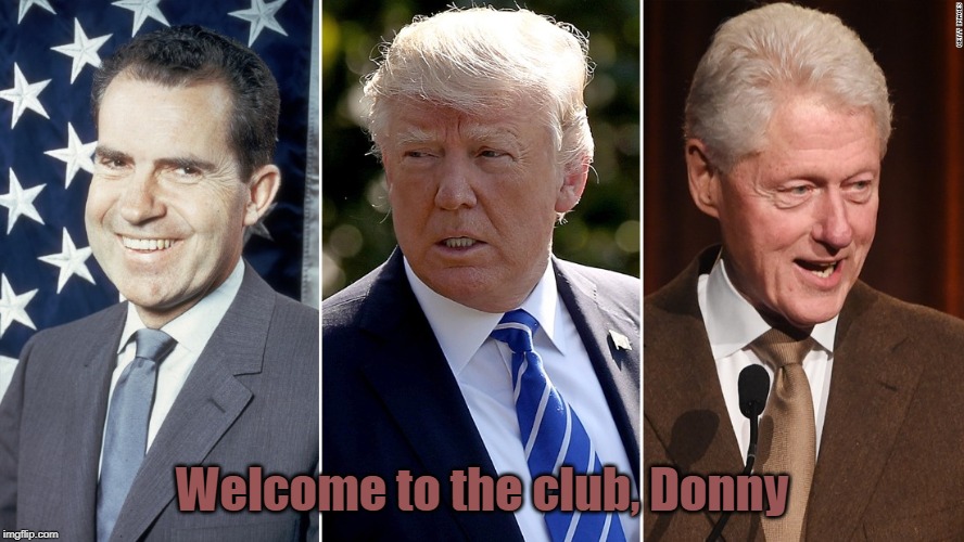 The Truth Shall Overcome | Welcome to the club, Donny | image tagged in traitor | made w/ Imgflip meme maker