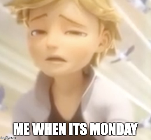 when its Monday | ME WHEN ITS MONDAY | image tagged in when its monday | made w/ Imgflip meme maker