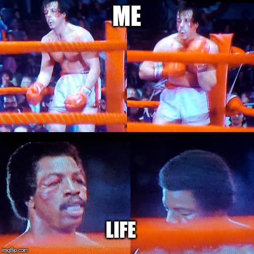 Rocky | ME; LIFE | image tagged in rocky | made w/ Imgflip meme maker