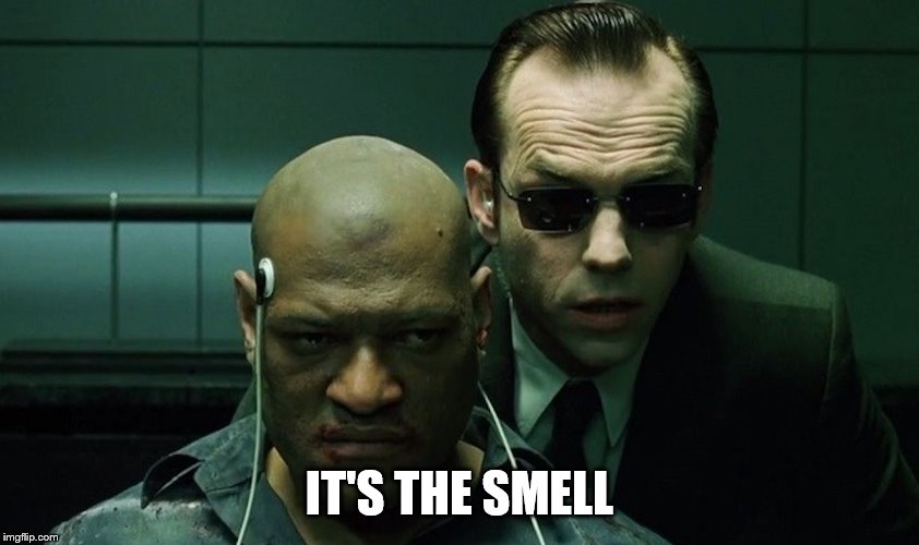 IT'S THE SMELL | made w/ Imgflip meme maker