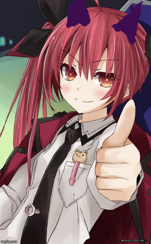 thumbs up anime girl | image tagged in thumbs up anime girl | made w/ Imgflip meme maker
