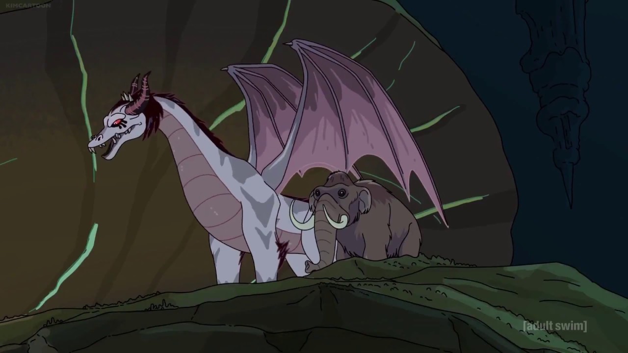 High Quality Rick and Morty Slut Dragons Blank Meme Template