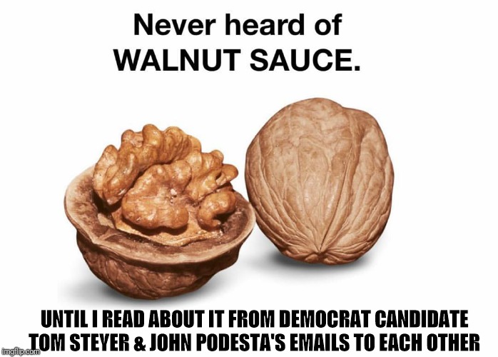 Democrats | UNTIL I READ ABOUT IT FROM DEMOCRAT CANDIDATE TOM STEYER & JOHN PODESTA'S EMAILS TO EACH OTHER | image tagged in democrats | made w/ Imgflip meme maker