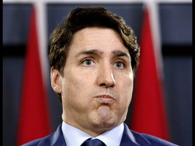 Justin Trudeau scared Blank Meme Template