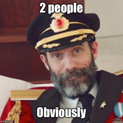 Captain Obvious | 2 people Obviously | image tagged in captain obvious | made w/ Imgflip meme maker