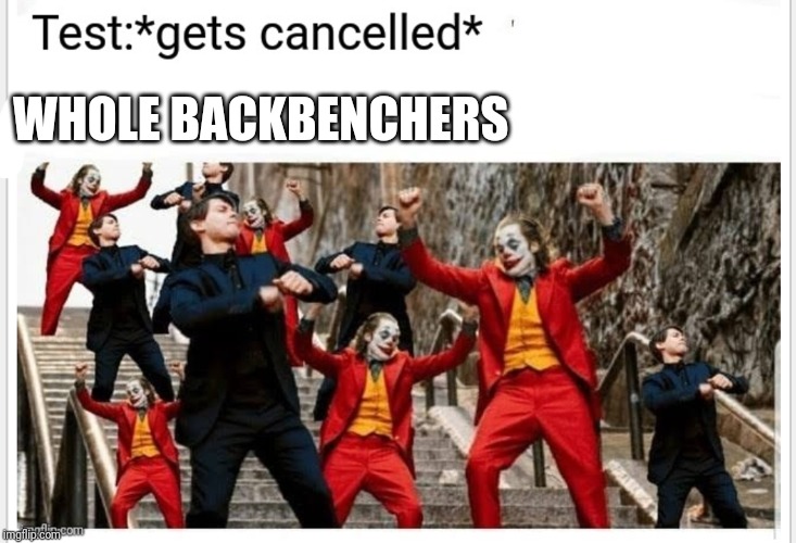 Fun at test time | WHOLE BACKBENCHERS | image tagged in student life | made w/ Imgflip meme maker