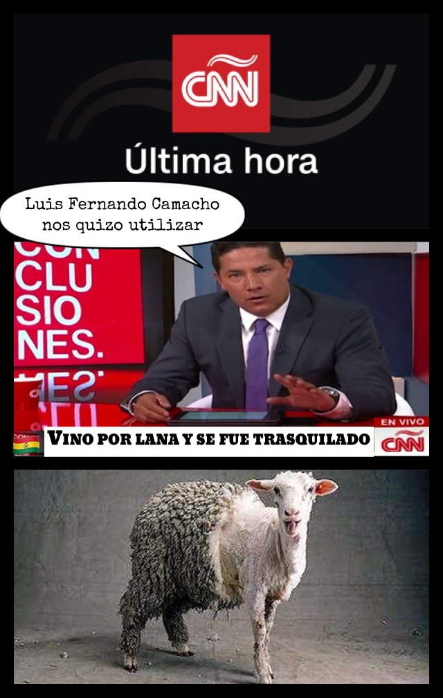 High Quality Luis Fernando Camacho miente otra vez Blank Meme Template
