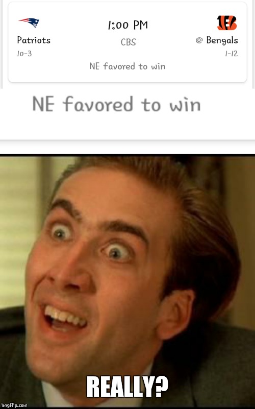 REALLY? | image tagged in you dont say,nfl | made w/ Imgflip meme maker