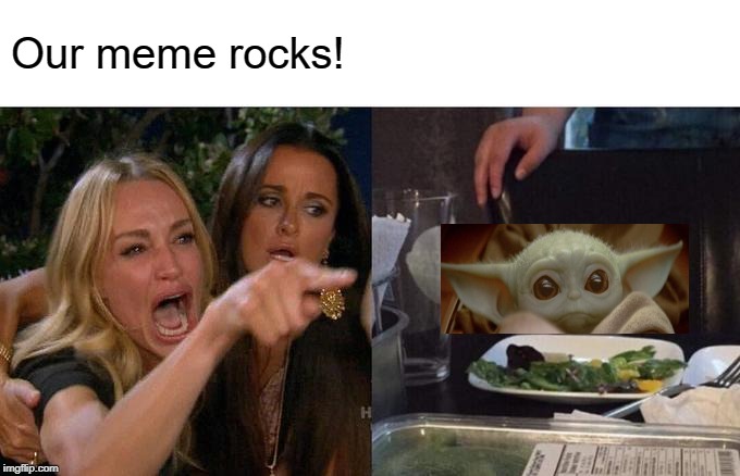 Woman Yelling At Cat Meme | Our meme rocks! | image tagged in memes,woman yelling at cat | made w/ Imgflip meme maker