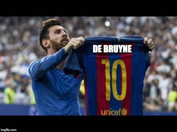 DE BRUYNE | made w/ Imgflip meme maker