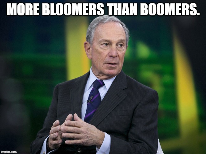 OK BLOOMER | MORE BLOOMERS THAN BOOMERS. | image tagged in ok bloomer | made w/ Imgflip meme maker