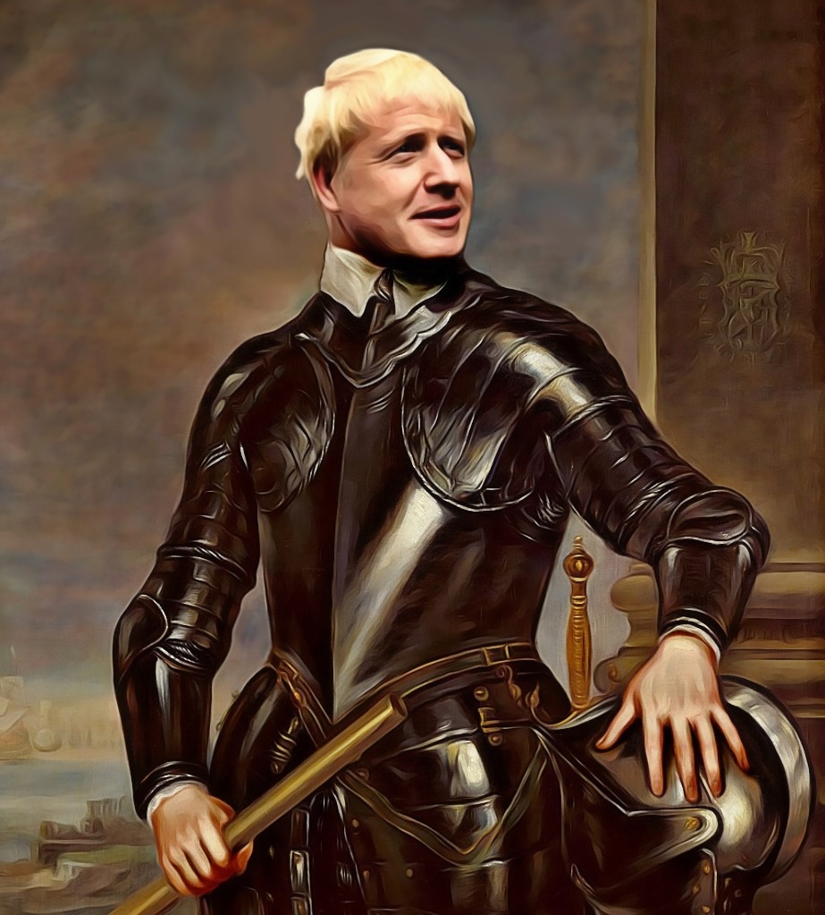 High Quality Lord Protector Boris Johnson Blank Meme Template
