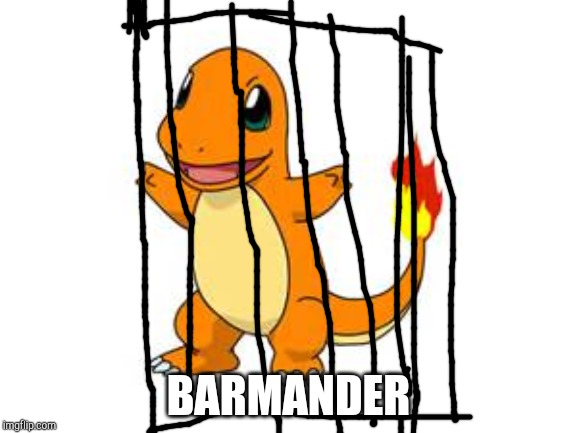 charmander | BARMANDER | image tagged in charmander | made w/ Imgflip meme maker