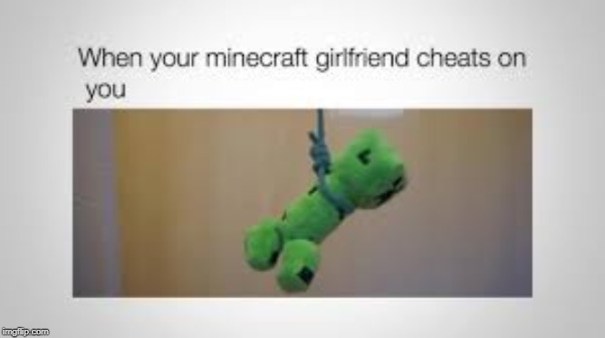 minecraft girlfriend | image tagged in minecraft,gaming,memes | made w/ Imgflip meme maker