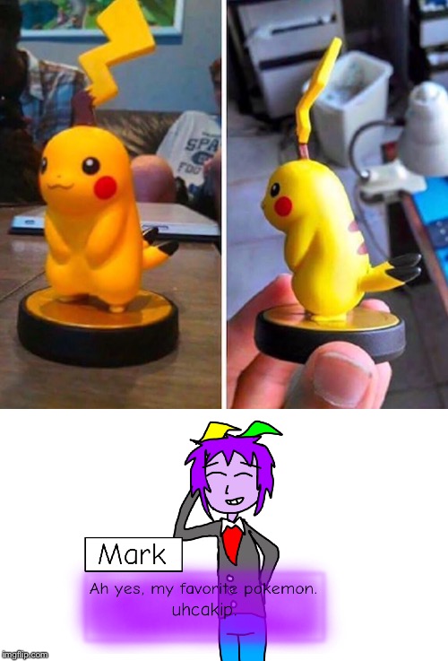 uhcakip? or pikachu? | image tagged in you had one job,pikachu,markus | made w/ Imgflip meme maker