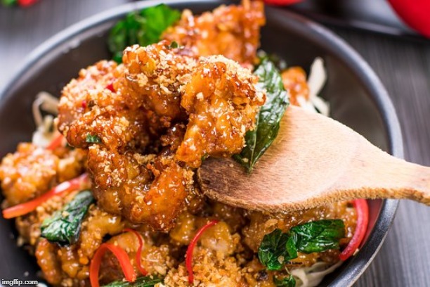Crispy Garlic Chicken | made w/ Imgflip meme maker