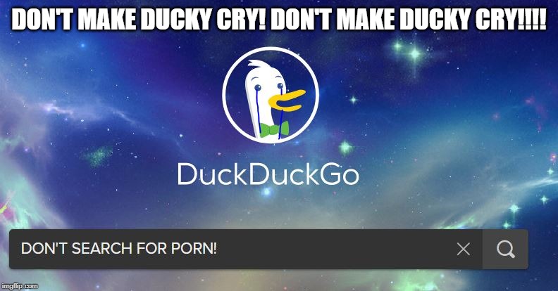 792px x 414px - Image tagged in duck,outer space,memes,porn,pornhub,search - Imgflip