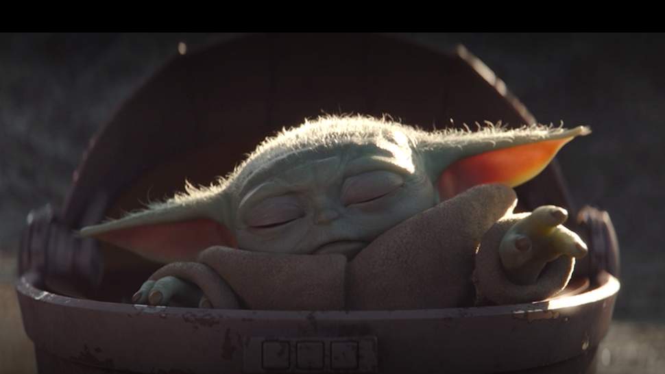 High Quality Baby Yoda weed Blank Meme Template