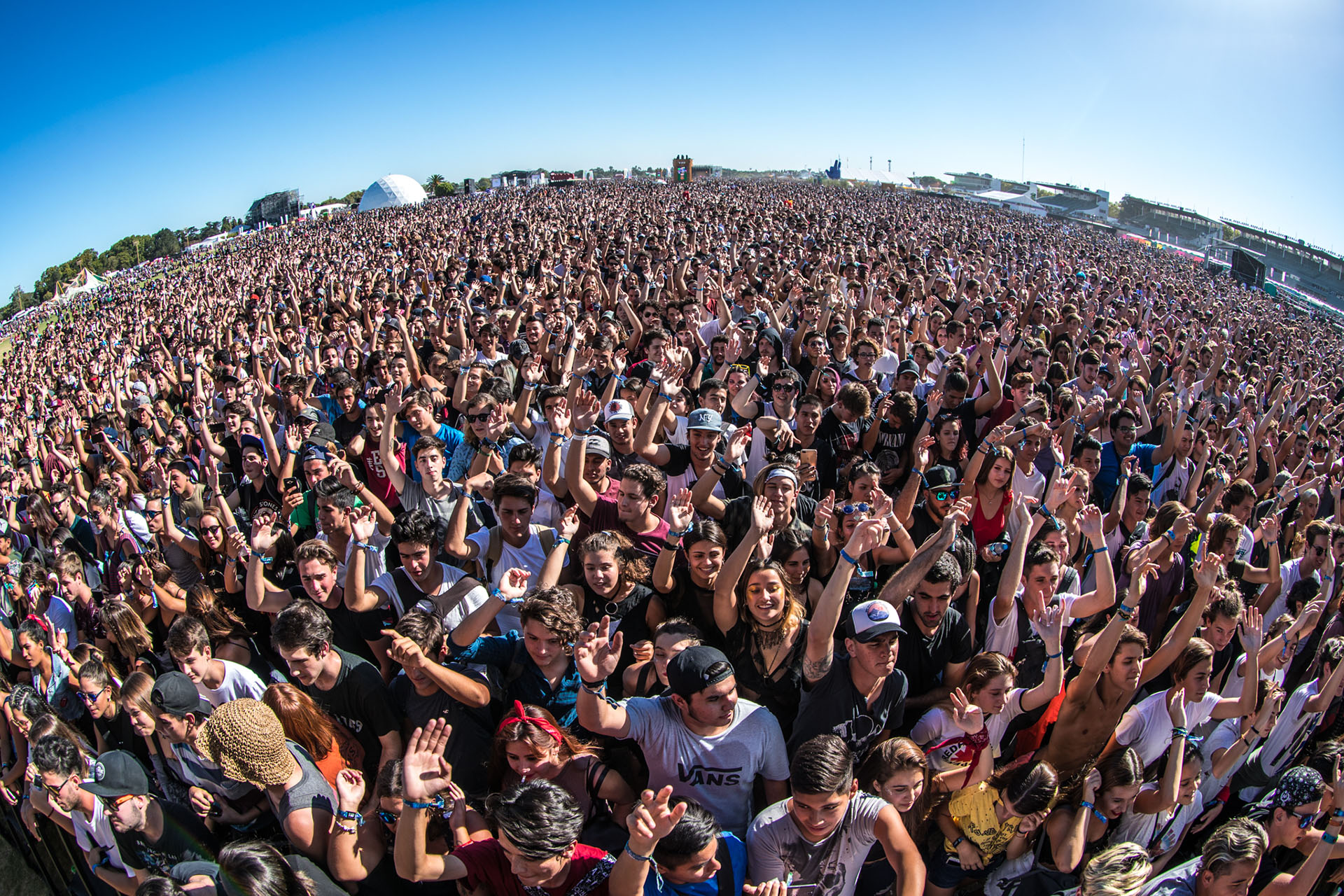 High Quality Festival Crowd Blank Meme Template