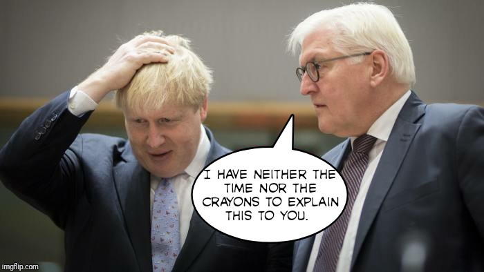 Boris the Johnson | image tagged in dumb | made w/ Imgflip meme maker
