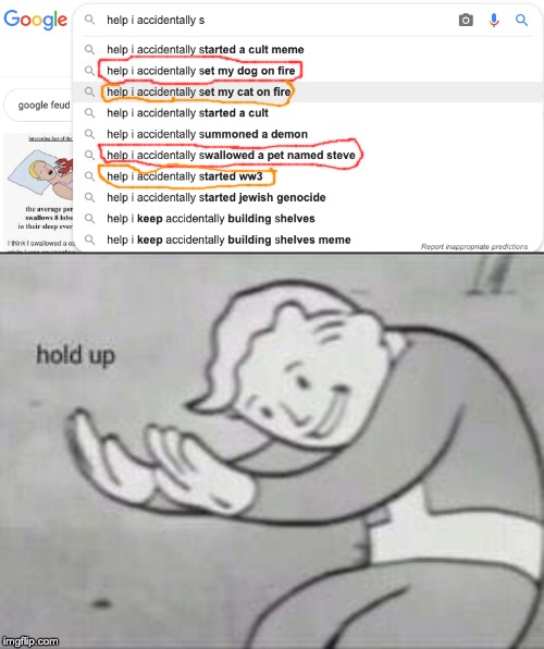 image tagged in fallout hold up | made w/ Imgflip meme maker