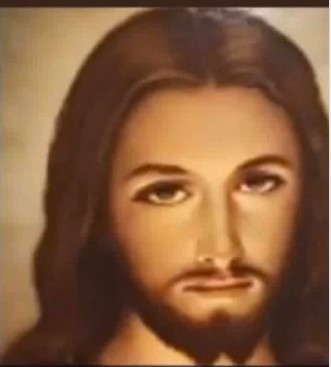 High Quality JESUS FACE Blank Meme Template