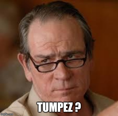 my face when someone asks a stupid question | TUMPEZ ? | image tagged in my face when someone asks a stupid question | made w/ Imgflip meme maker