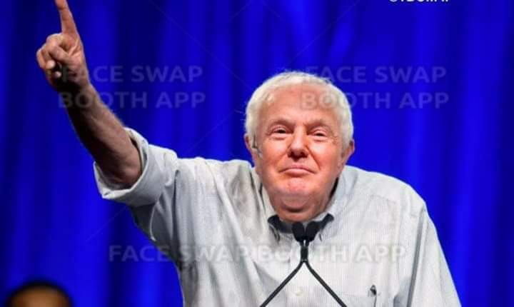 High Quality Donald Sanders 2020 Blank Meme Template