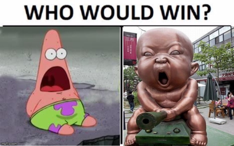 Hold up... | image tagged in memes,who would win,not sure if,44colt,fallout hold up,surprised patrick | made w/ Imgflip meme maker