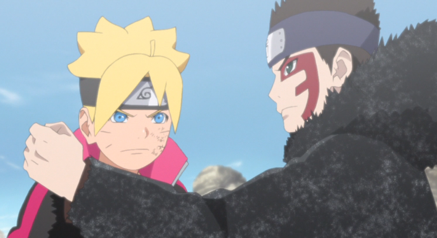 Boruto Intense Stare Blank Meme Template