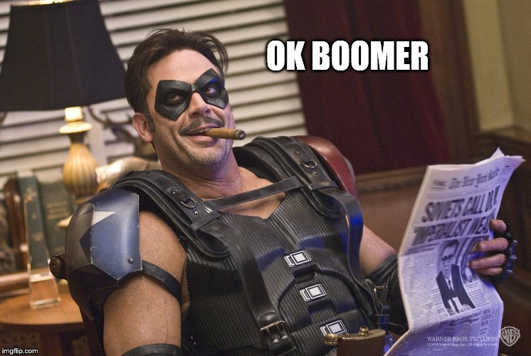 OK BOOMER | made w/ Imgflip meme maker