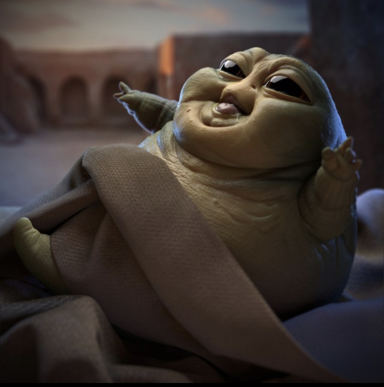 Baby Jabba Blank Meme Template