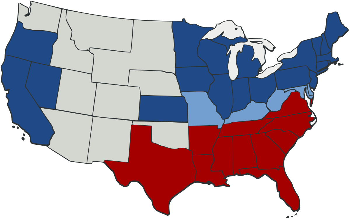 High Quality Civil War map Blank Meme Template