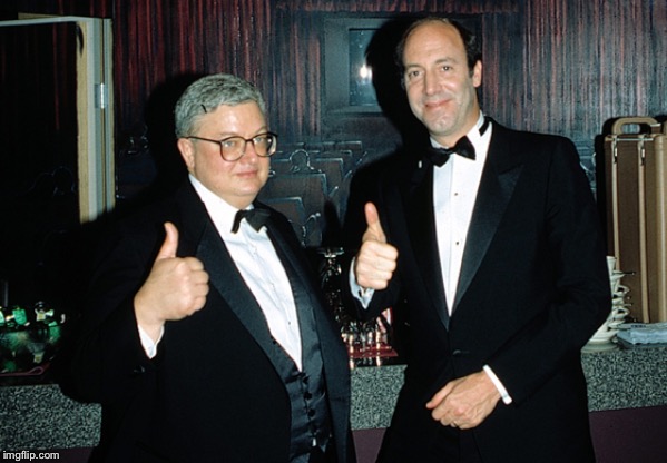 siskel ebert two thumbs up | image tagged in siskel ebert two thumbs up | made w/ Imgflip meme maker