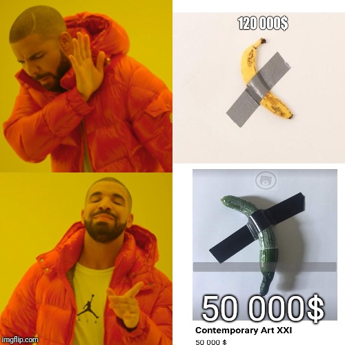 Drake Hotline Bling | 50 000$ | image tagged in memes,drake hotline bling | made w/ Imgflip meme maker